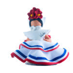 Muñeca tricolor